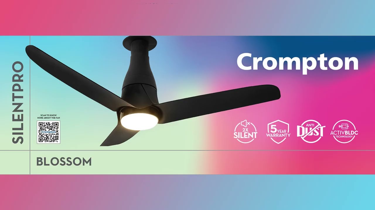 Crompton unveils new SilentPro range of fans