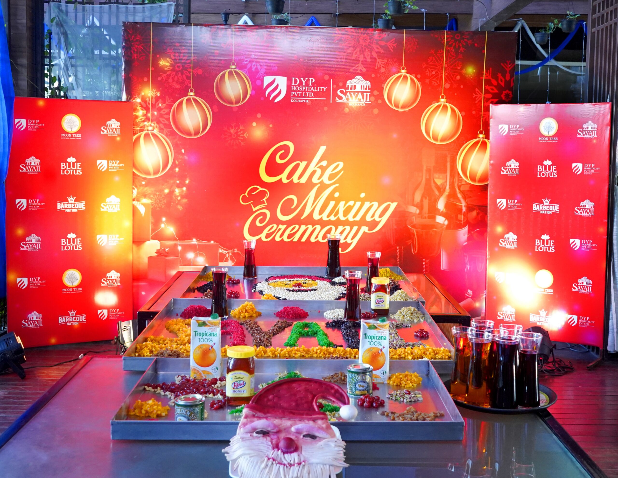 Sayaji Hotel Kolhapur celebrates ‘Cake -mixing ceremony’