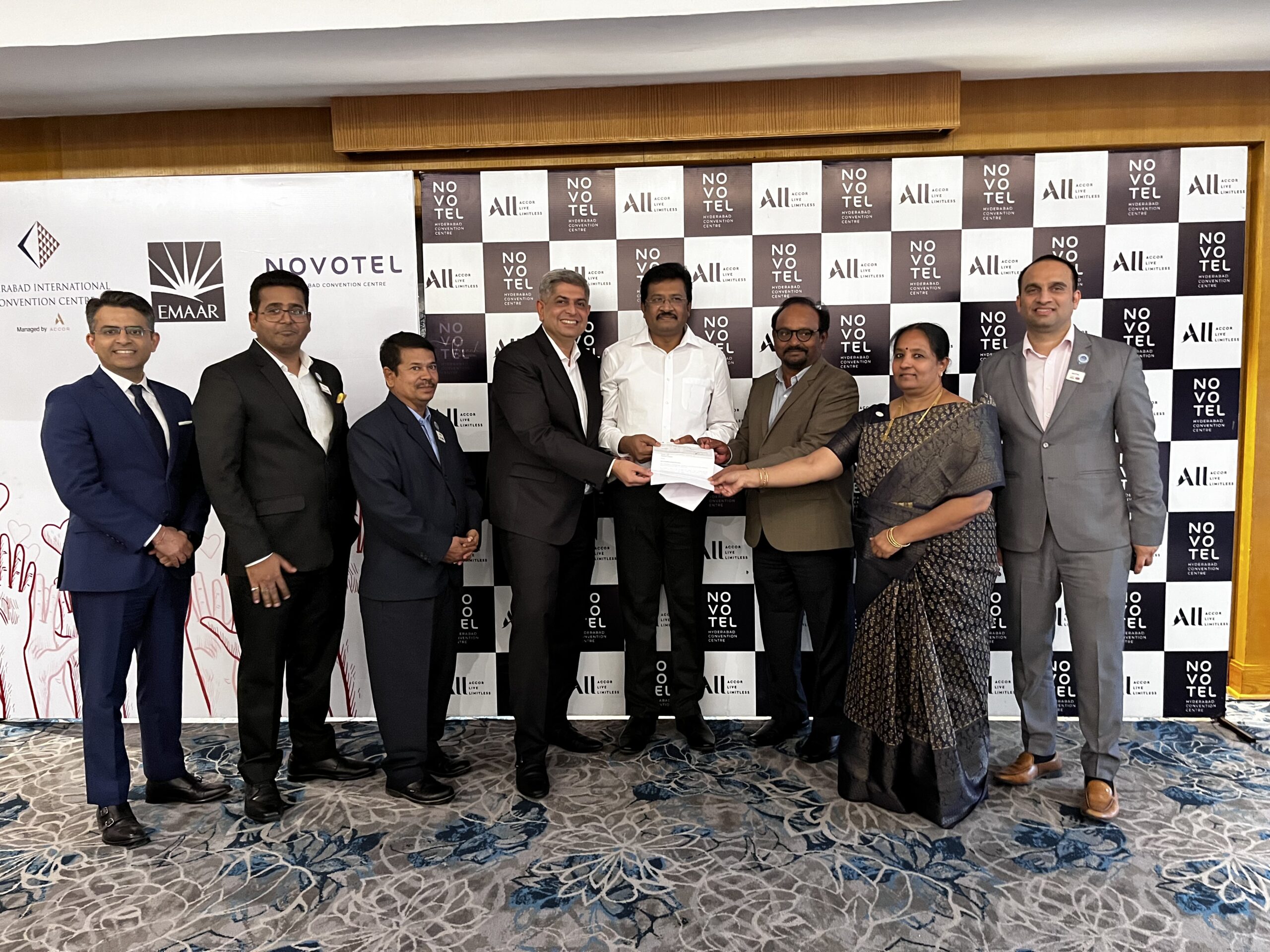 Novotel Hyderabad Convention Centre supports Ashray Akruti