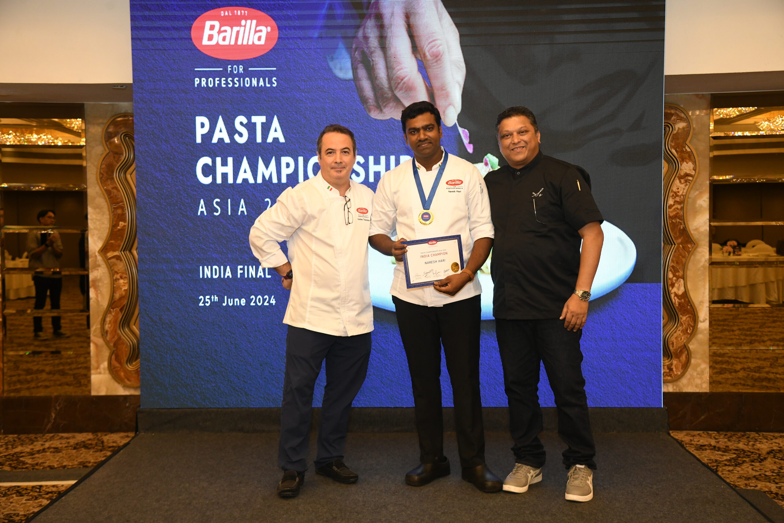 First Edition of Pasta Championship 2024 – India Declares Chef Naresh Hari as Local Champion