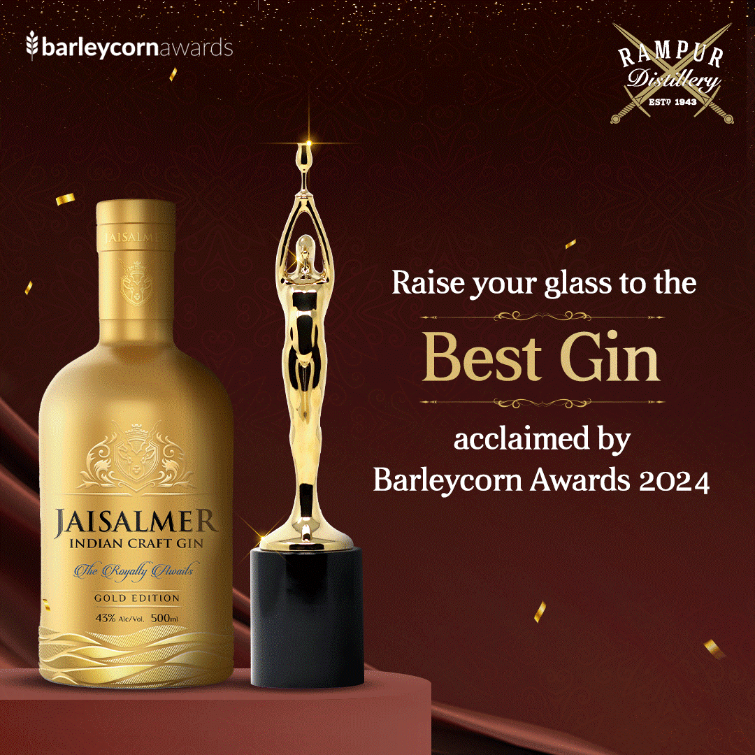 Radico Khaitan’s Luxury Brands Awarded Best World Whisky and Best Gin at the John Barleycorn Awards 2024