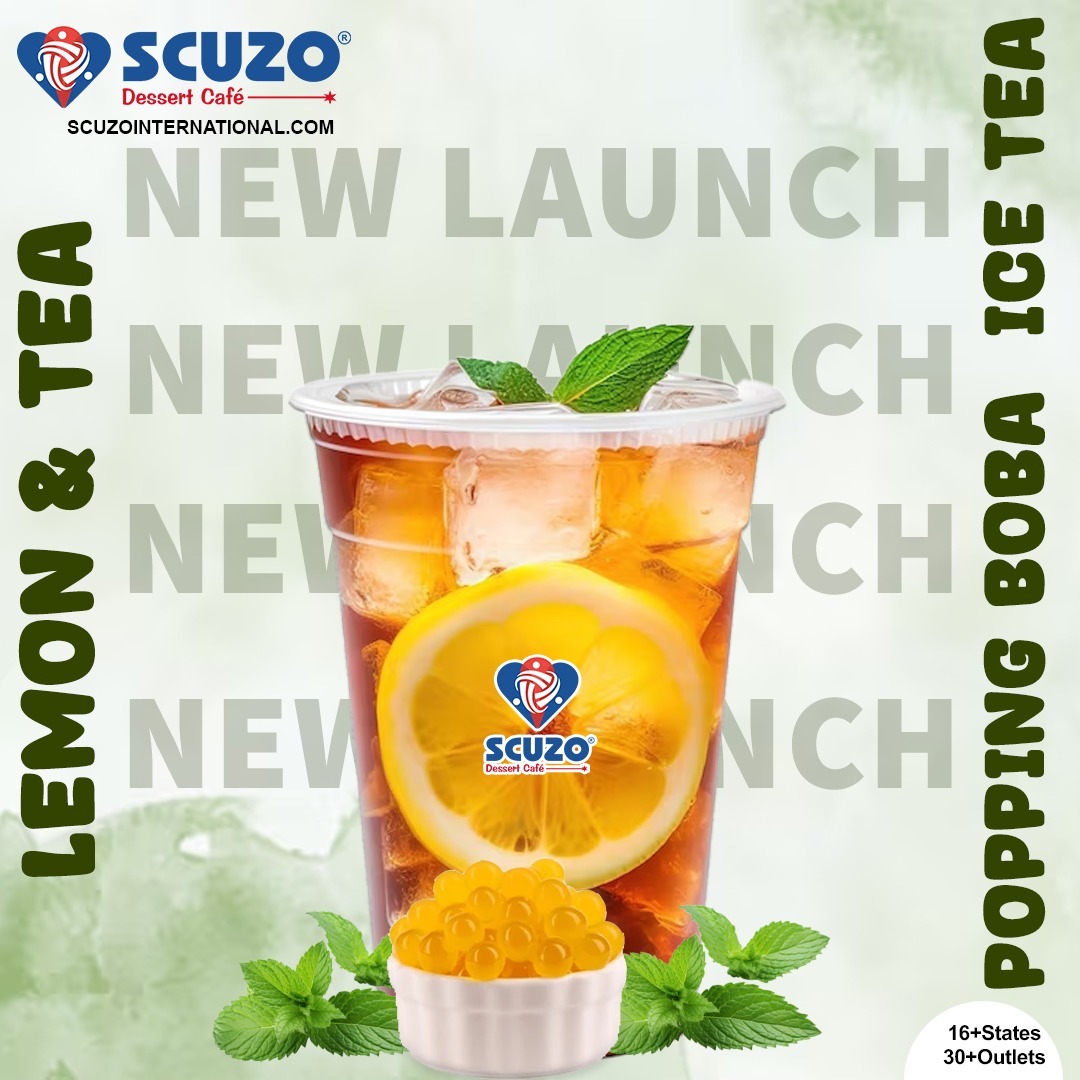 Scuzo Ice ‘O’ Magic introduces Popping Boba Ice Tea Selection