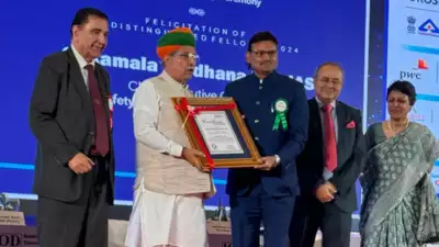 FSSAI Chief G Kamalavardhan Rao Honored with Prestigious ‘Distinguished Fellow’ Award by Institution of Directors