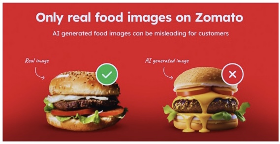 Zomato CEO Deepinder Goyal Bans AI-Generated Food Images on Menus, Urges Restaurants to Prioritise Authenticity