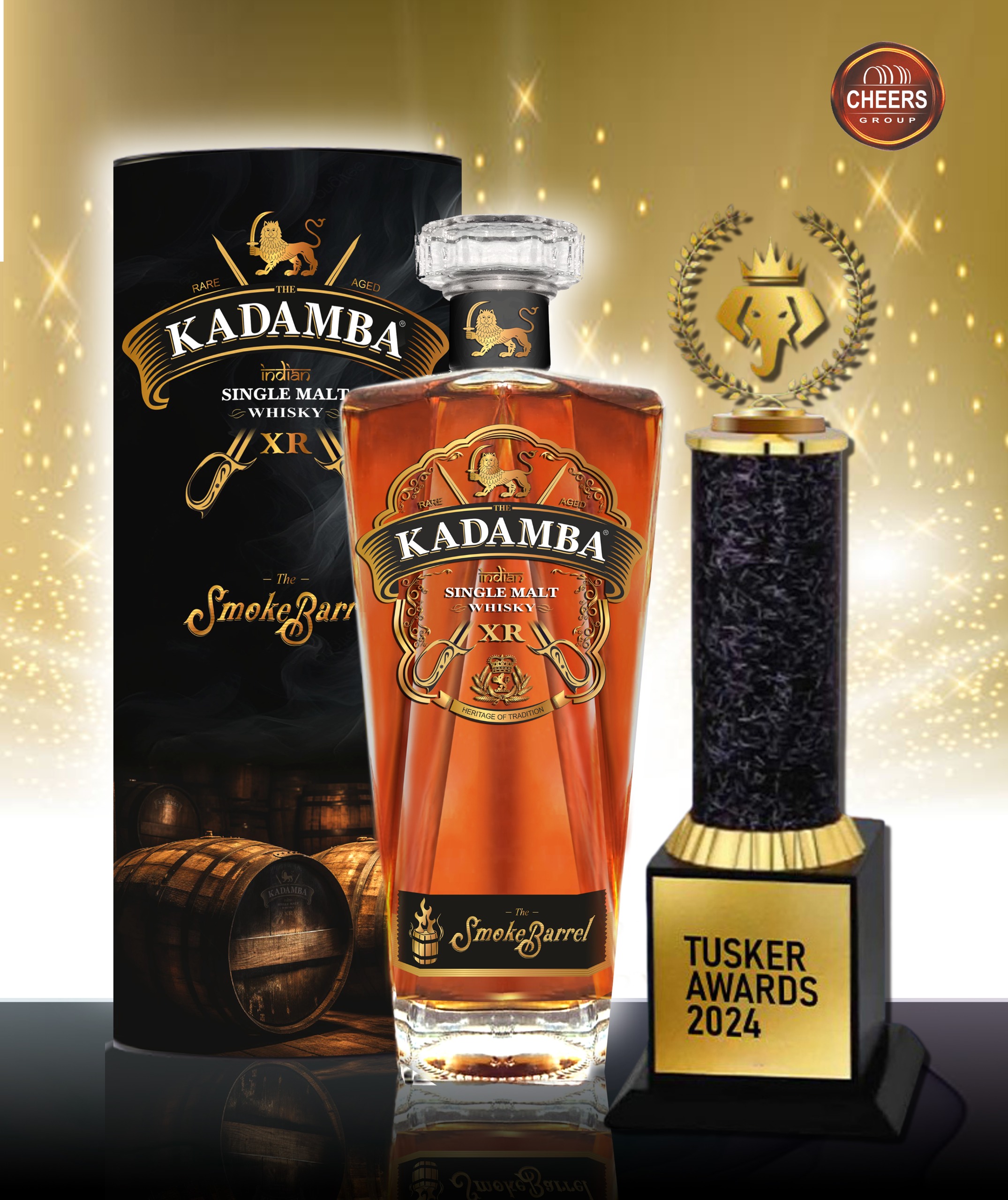 Highly Decorated Award-winning Kadamba Bags ‘Best Distilled’ Single-malt Award