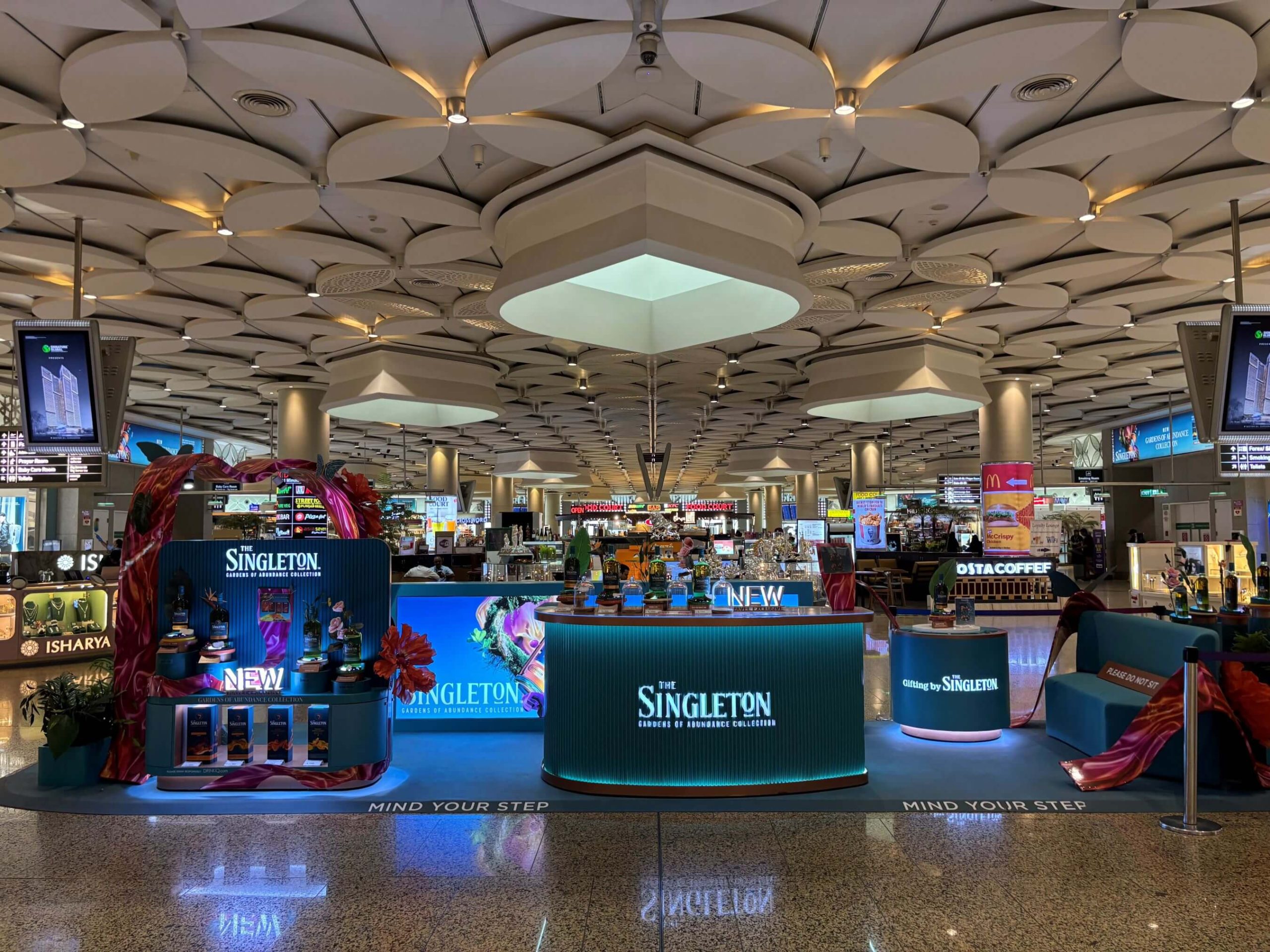 Ospree Duty Free hosts exclusive festive installations by leading whisky brands