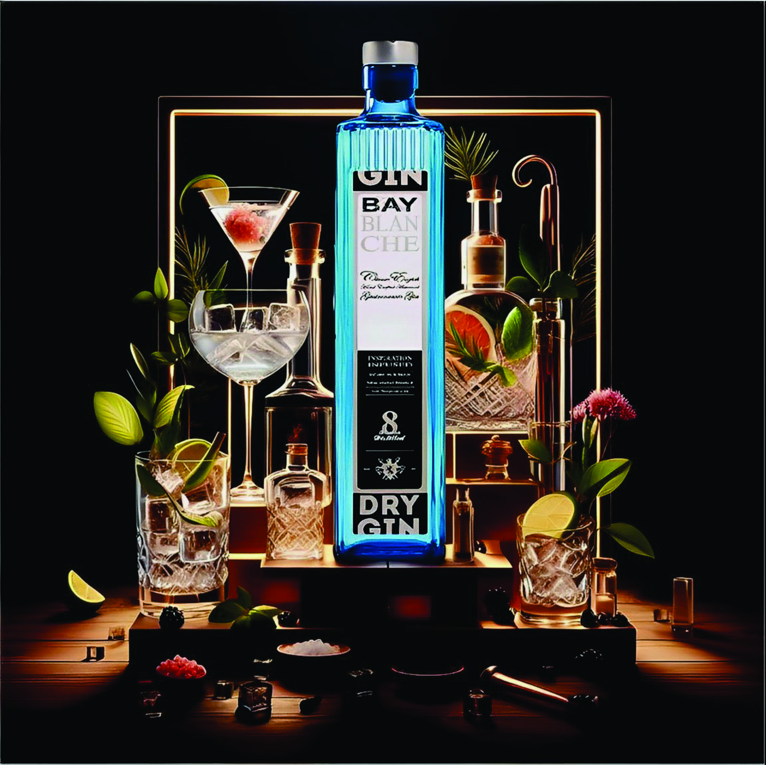 Octaga Green Presents Its Premium English Dry Gin, Bom Bay Blanche