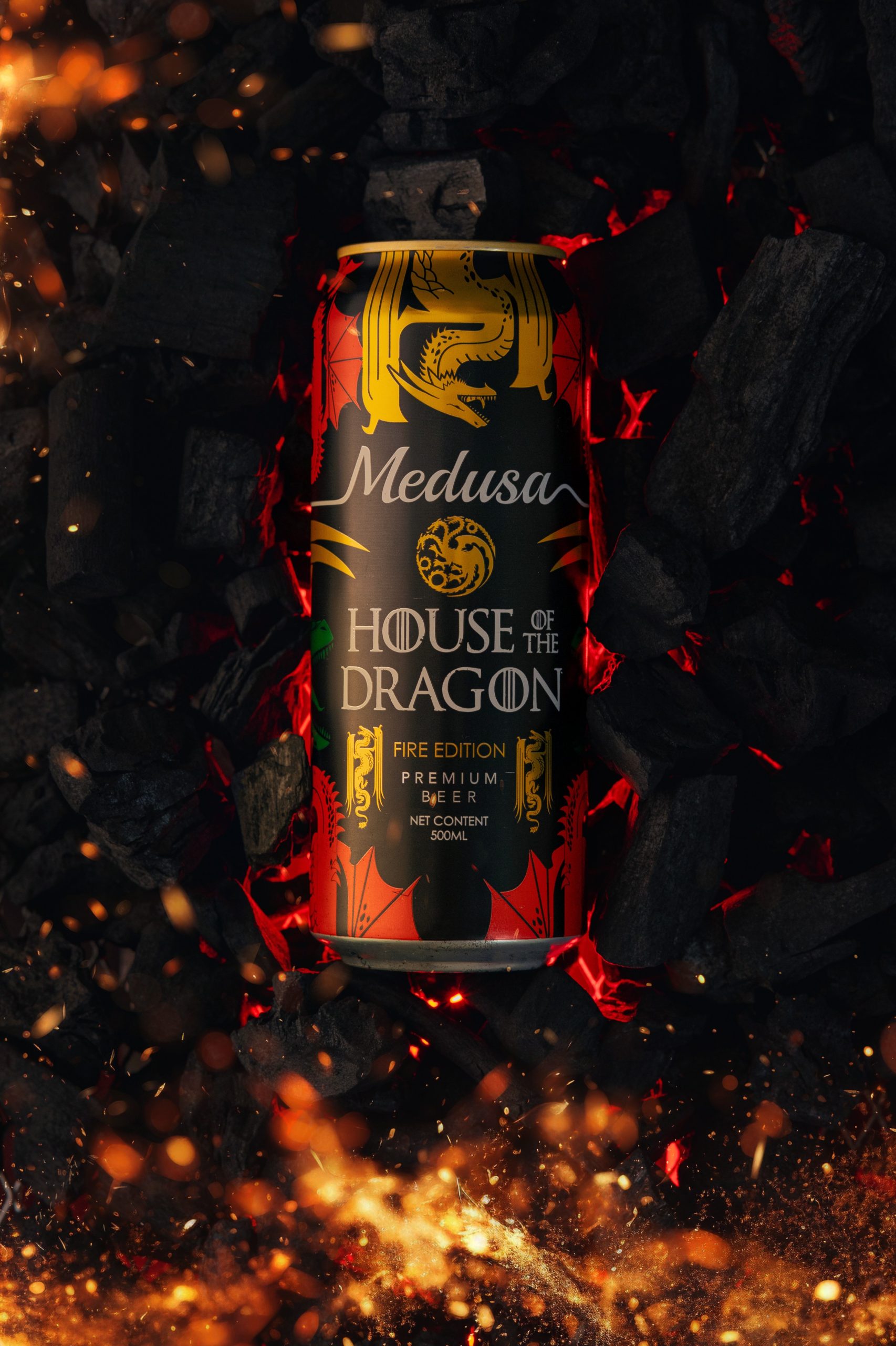 Medusa Beverages collaborates with Warner Bros.Discovery to launch exclusive “House of Dragons” inspired fire edition beer